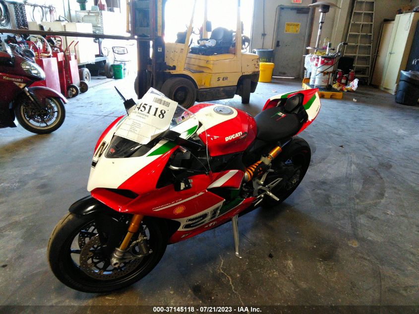 2022 DUCATI PANIGALE V2 ZDMHAATW5NB008309