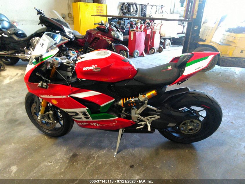 2022 DUCATI PANIGALE V2 ZDMHAATW5NB008309