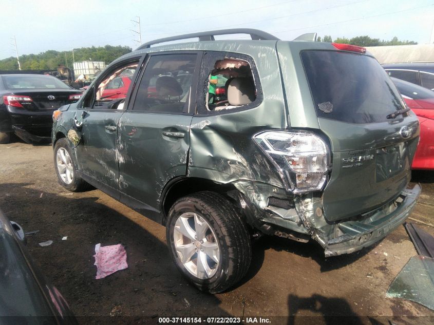 2016 SUBARU FORESTER 2.5I PREMIUM - JF2SJADC8GH525966