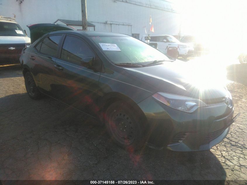 2015 TOYOTA COROLLA L/LE/S/S PLUS/LE PLUS - 2T1BURHE5FC274438