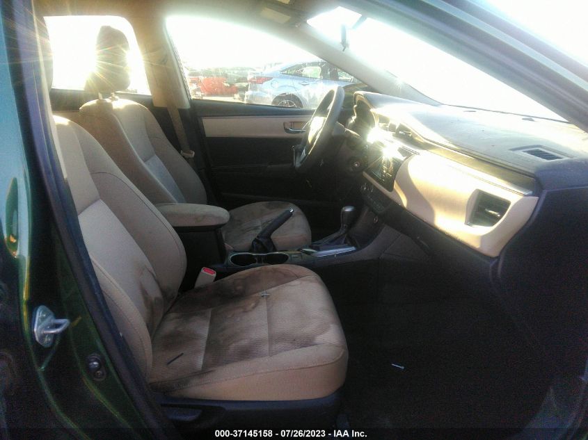 2015 TOYOTA COROLLA L/LE/S/S PLUS/LE PLUS - 2T1BURHE5FC274438