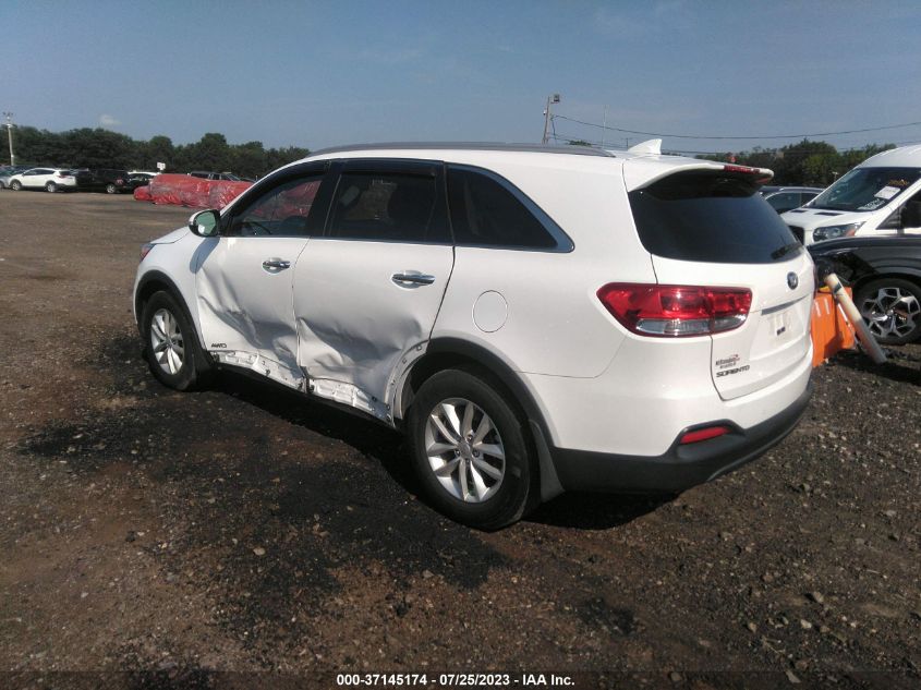 2016 KIA SORENTO LX/L - 5XYPGDA38GG173554