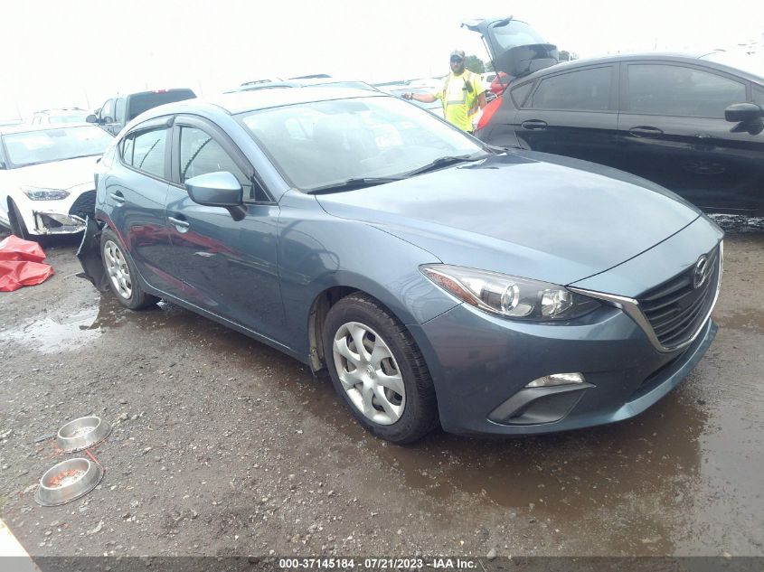 2016 MAZDA MAZDA3 I SPORT - 3MZBM1T70GM237958