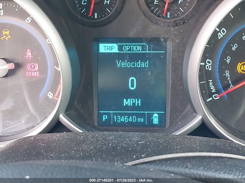 2013 CHEVROLET CRUZE LT - 1G1PC5SB8D7202009