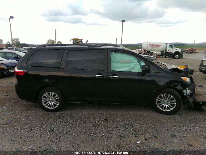 2015 TOYOTA SIENNA XLE/XLE AAS/LTD - 5TDYK3DCXFS610366