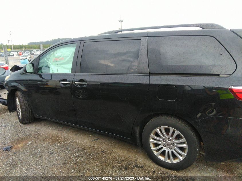 2015 TOYOTA SIENNA XLE/XLE AAS/LTD - 5TDYK3DCXFS610366