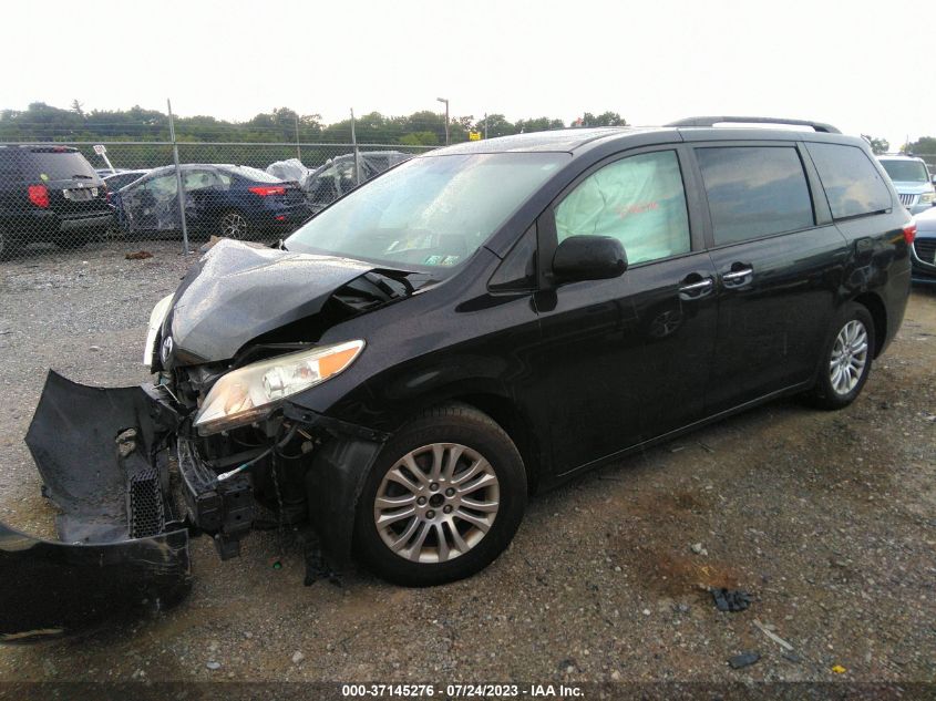 2015 TOYOTA SIENNA XLE/XLE AAS/LTD - 5TDYK3DCXFS610366