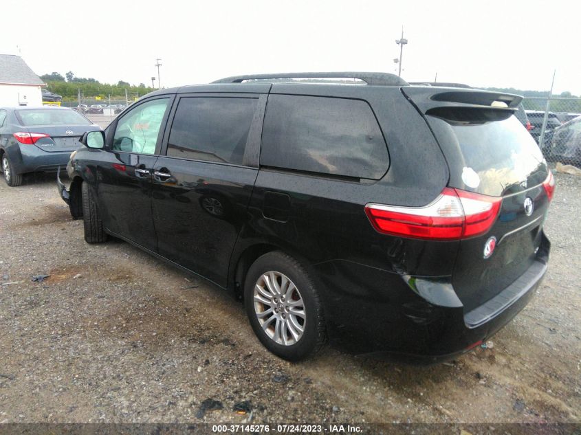 2015 TOYOTA SIENNA XLE/XLE AAS/LTD - 5TDYK3DCXFS610366