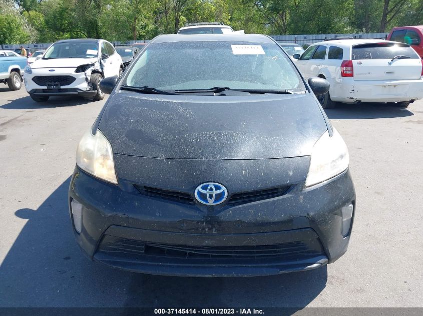 2014 TOYOTA PRIUS FOUR/FIVE/THREE/ONE/TWO - JTDKN3DU3E0372805
