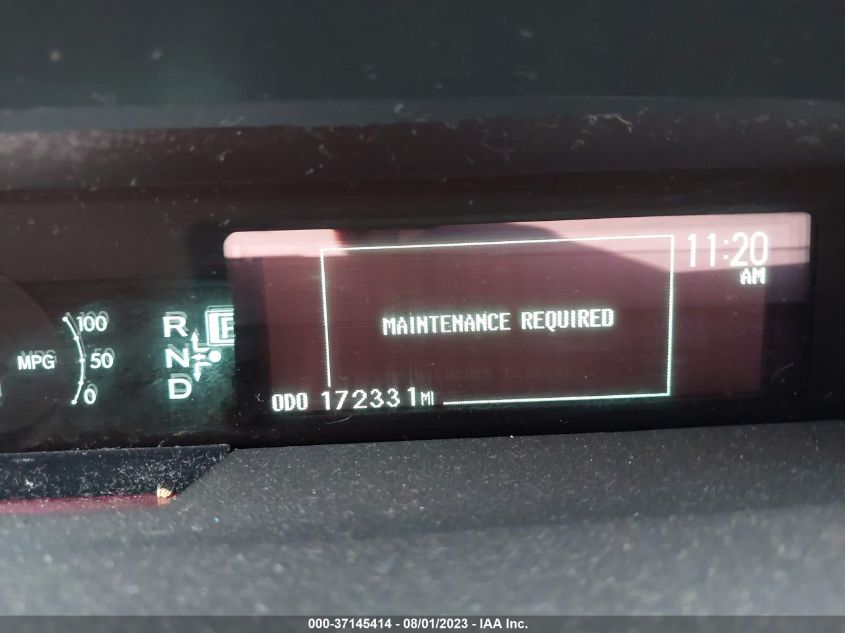 2014 TOYOTA PRIUS FOUR/FIVE/THREE/ONE/TWO - JTDKN3DU3E0372805