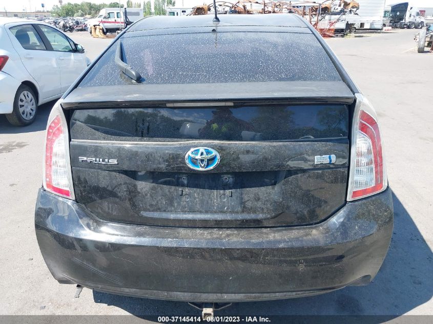 2014 TOYOTA PRIUS FOUR/FIVE/THREE/ONE/TWO - JTDKN3DU3E0372805