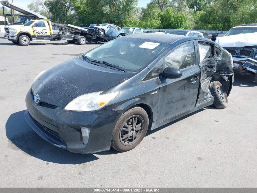 2014 TOYOTA PRIUS FOUR/FIVE/THREE/ONE/TWO - JTDKN3DU3E0372805