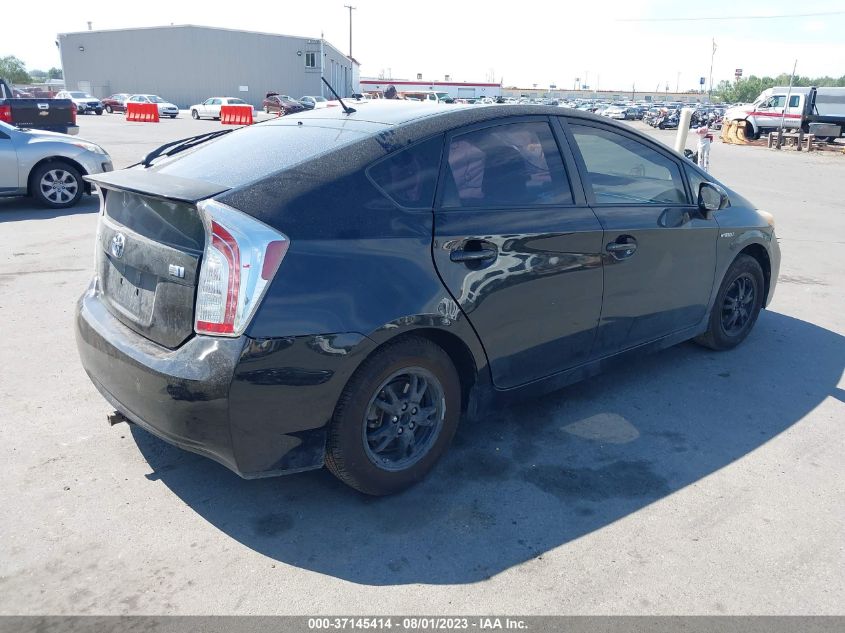 2014 TOYOTA PRIUS FOUR/FIVE/THREE/ONE/TWO - JTDKN3DU3E0372805