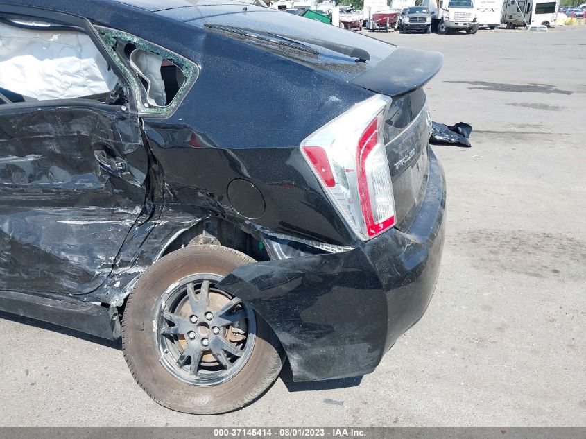 2014 TOYOTA PRIUS FOUR/FIVE/THREE/ONE/TWO - JTDKN3DU3E0372805