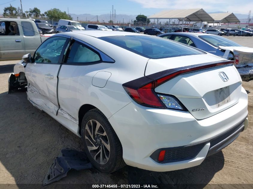 2016 HONDA CIVIC COUPE LX - 2HGFC4B51GH309839