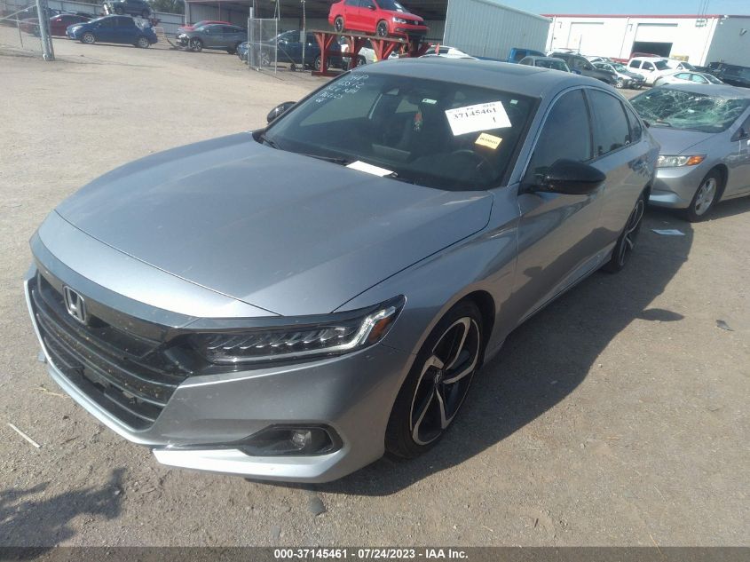 2021 HONDA ACCORD SEDAN SPORT - 1HGCV2F36MA027667