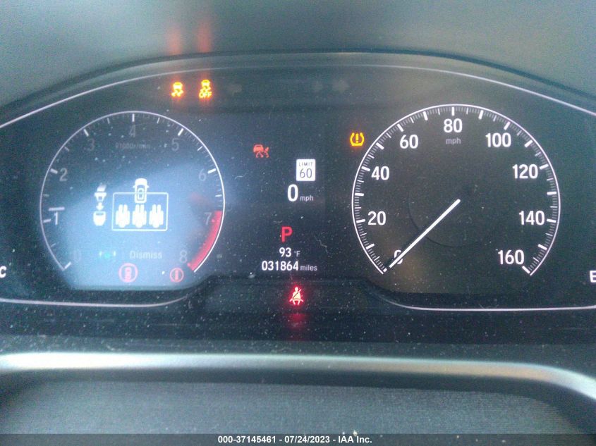 2021 HONDA ACCORD SEDAN SPORT - 1HGCV2F36MA027667
