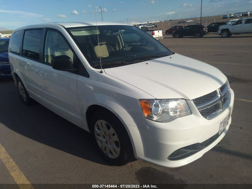 2016 DODGE GRAND CARAVAN SE - 2C4RDGBG8GR106128