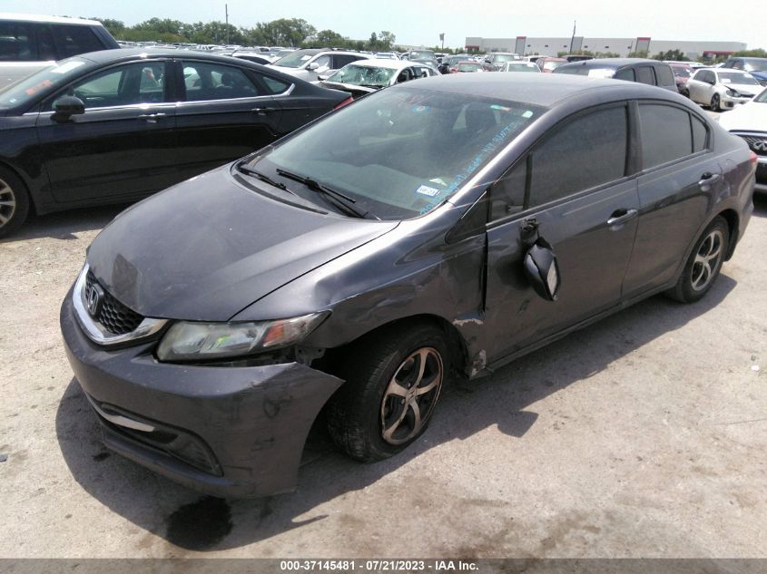2015 HONDA CIVIC SEDAN SE - 2HGFB2F74FH563112