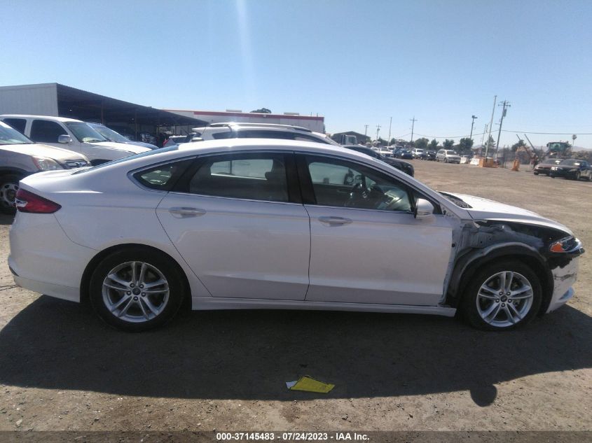 2018 FORD FUSION SE - 3FA6P0HD4JR110988