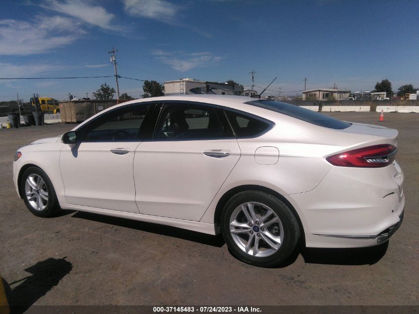 2018 FORD FUSION SE - 3FA6P0HD4JR110988