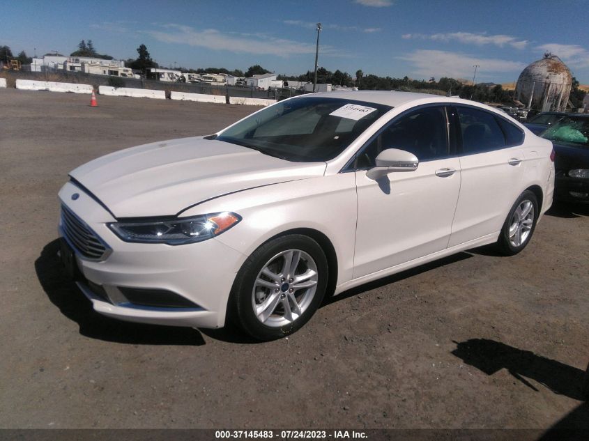 2018 FORD FUSION SE - 3FA6P0HD4JR110988