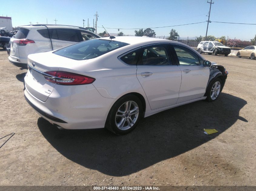 2018 FORD FUSION SE - 3FA6P0HD4JR110988