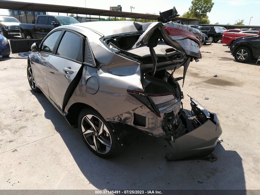 VIN KMHLS4AG3PU502882 2023 HYUNDAI ELANTRA SEL