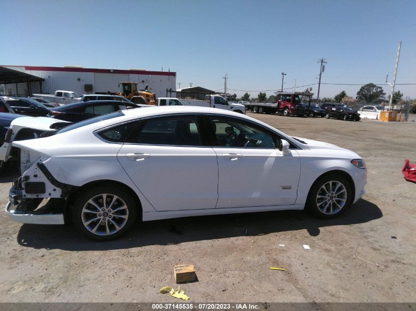 2017 FORD FUSION ENERGI SE - 3FA6P0PU1HR275327