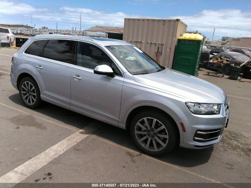 2017 AUDI Q7 PREMIUM PLUS - WA1LABF7XHD034875
