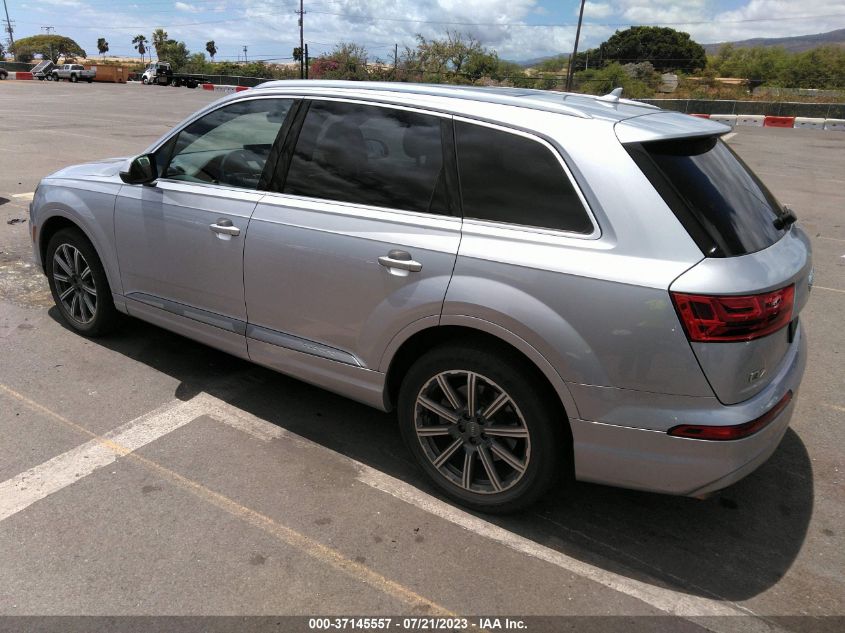 2017 AUDI Q7 PREMIUM PLUS - WA1LABF7XHD034875