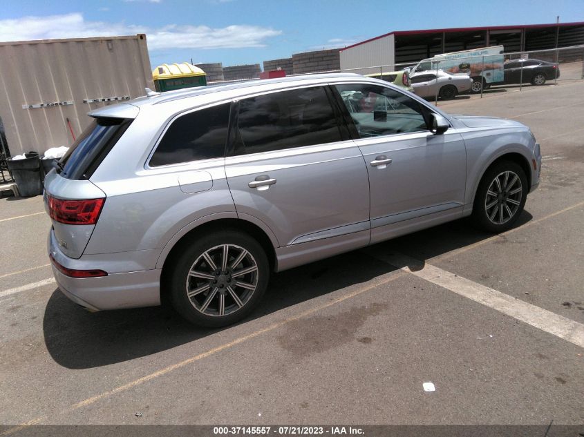 2017 AUDI Q7 PREMIUM PLUS - WA1LABF7XHD034875