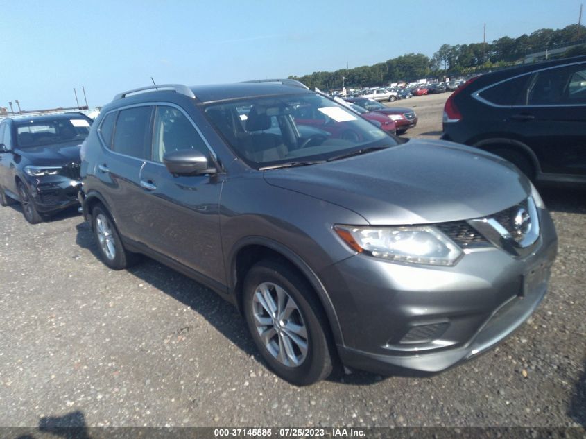 2016 NISSAN ROGUE SV - KNMAT2MV8GP601090