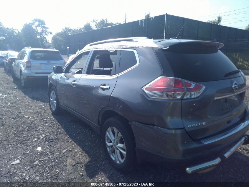 2016 NISSAN ROGUE SV - KNMAT2MV8GP601090
