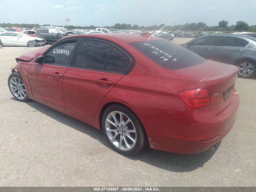 2014 BMW 3 SERIES 320I - WBA3B1C5XEP680604