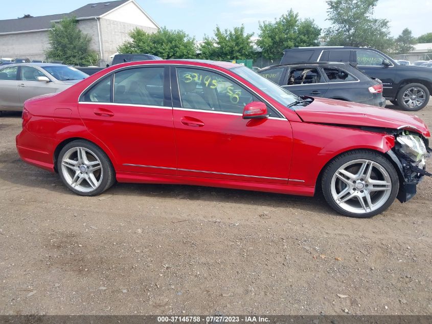 2014 MERCEDES-BENZ C-CLASS C 300 - WDDGF8AB5EG160679