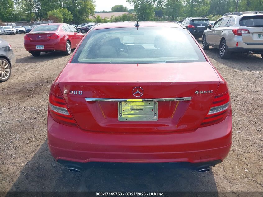 2014 MERCEDES-BENZ C-CLASS C 300 - WDDGF8AB5EG160679