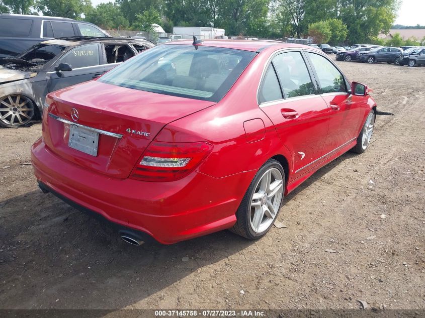 2014 MERCEDES-BENZ C-CLASS C 300 - WDDGF8AB5EG160679