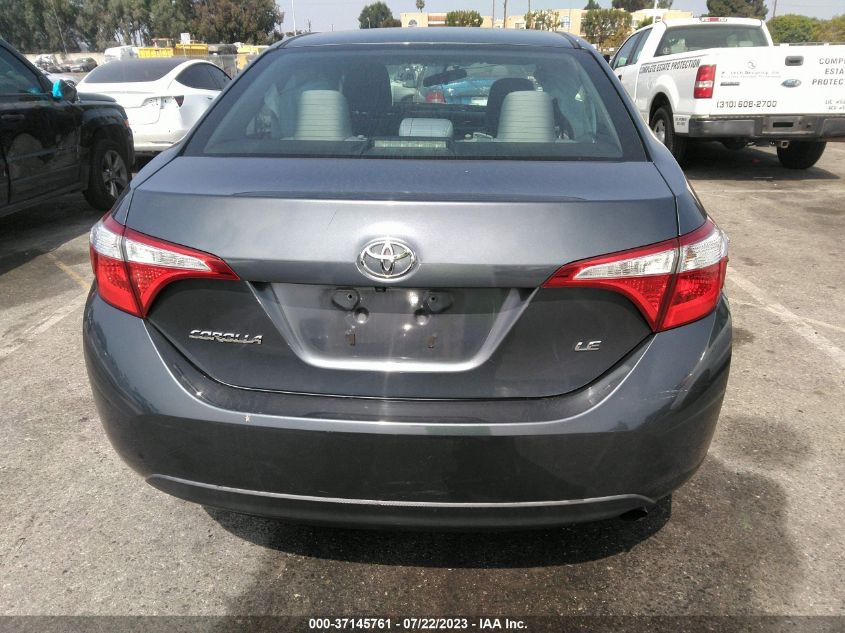 2016 TOYOTA COROLLA L/LE/S/S PLUS/LE PLUS - 5YFBURHE8GP436340