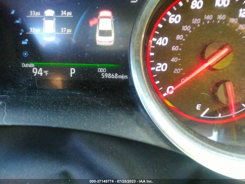 2020 TOYOTA CAMRY XSE - 4T1K61AK5LU302356
