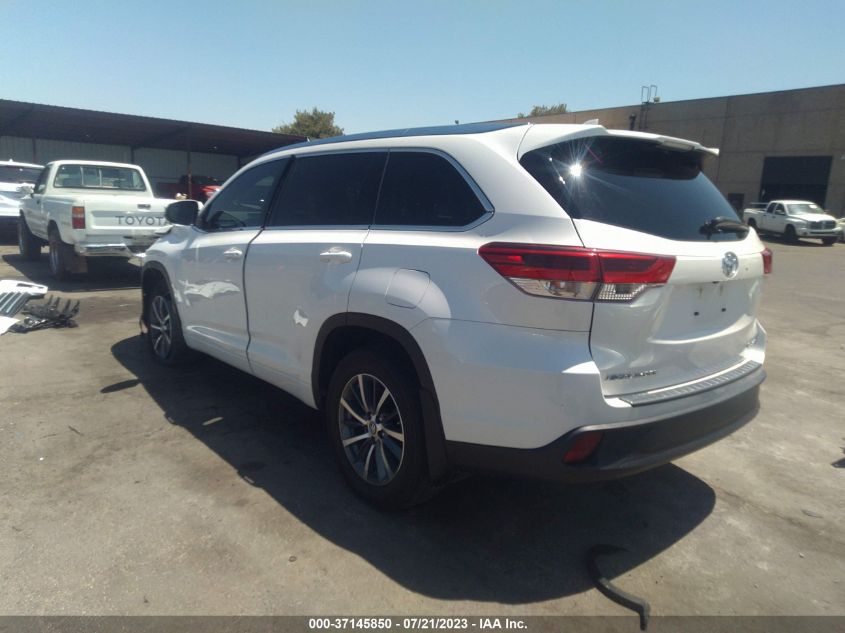 2018 TOYOTA HIGHLANDER SE/XLE - 5TDJZRFH3JS541361