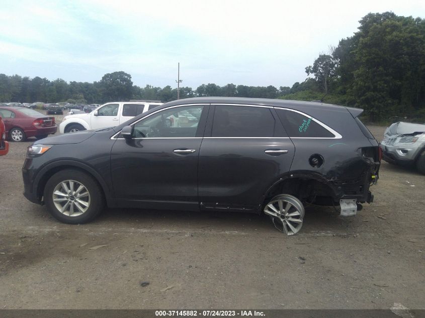 2019 KIA SORENTO LX V6 - 5XYPG4A55KG481503