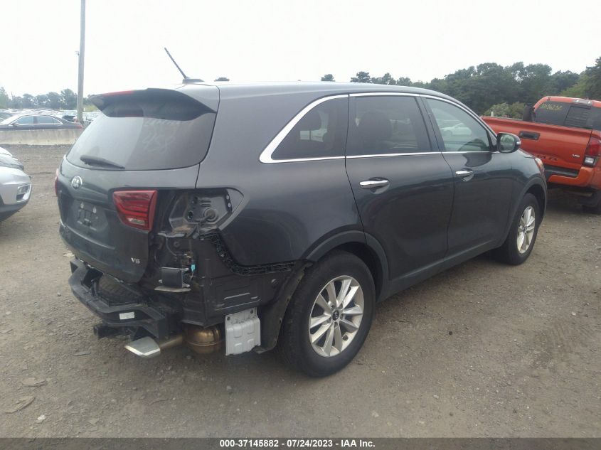 2019 KIA SORENTO LX V6 - 5XYPG4A55KG481503