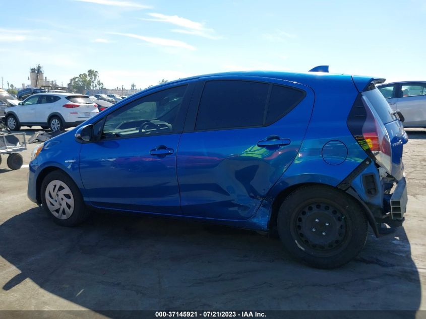 2016 TOYOTA PRIUS C ONE/TWO/THREE/FOUR - JTDKDTB30G1138339