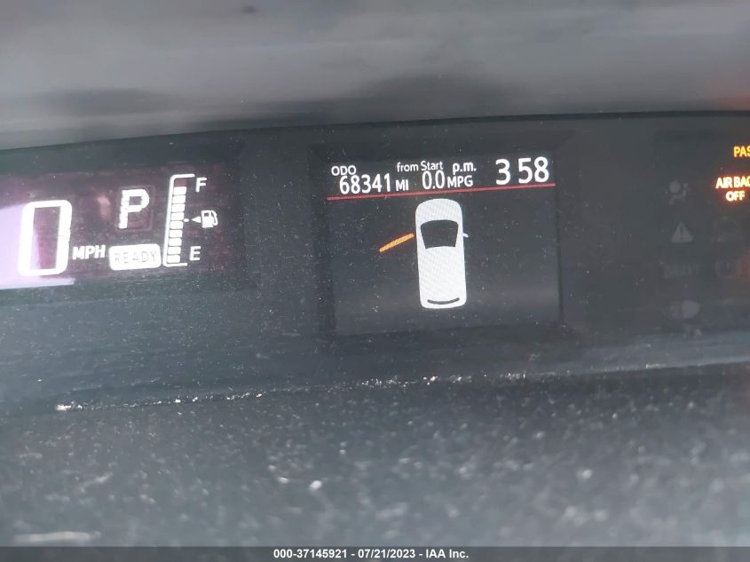 2016 TOYOTA PRIUS C ONE/TWO/THREE/FOUR - JTDKDTB30G1138339