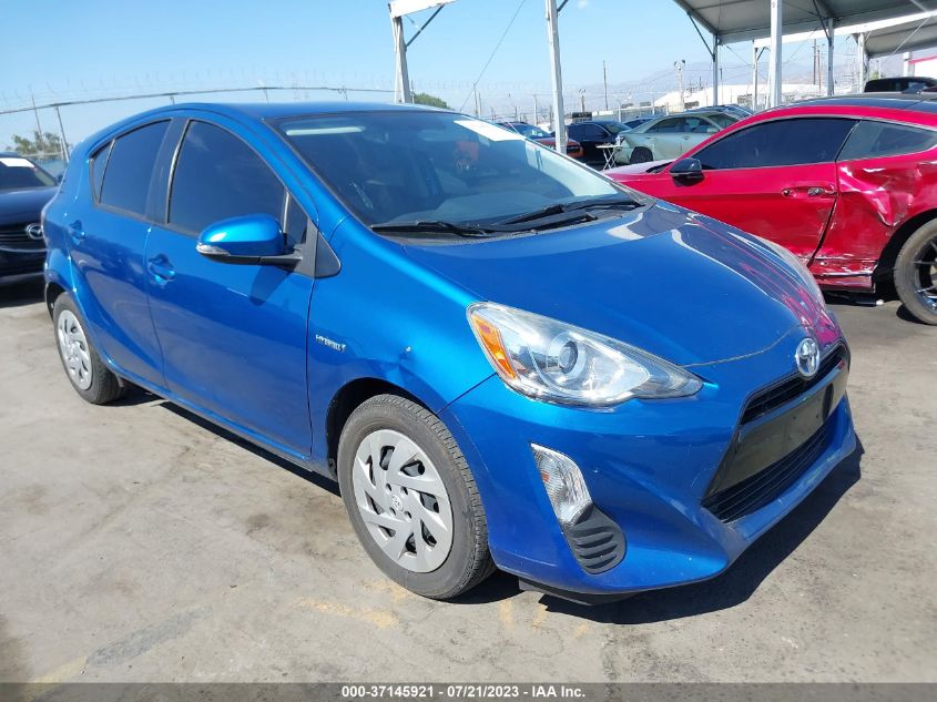 2016 TOYOTA PRIUS C ONE/TWO/THREE/FOUR - JTDKDTB30G1138339
