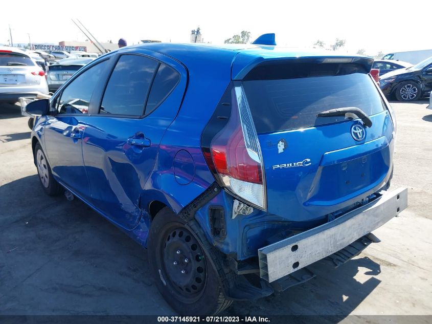2016 TOYOTA PRIUS C ONE/TWO/THREE/FOUR - JTDKDTB30G1138339