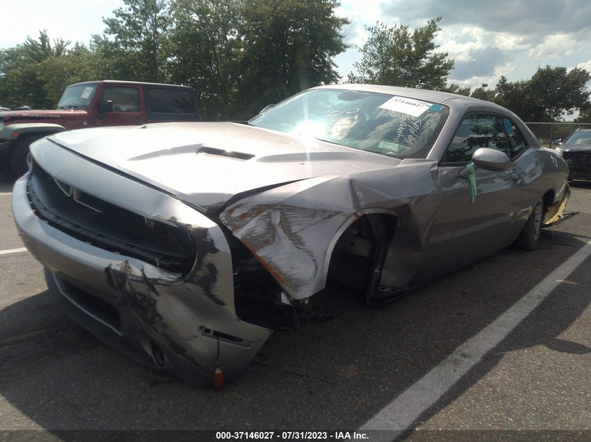 VIN 2C3CDZAG7JH121787 2018 DODGE CHALLENGER SXT