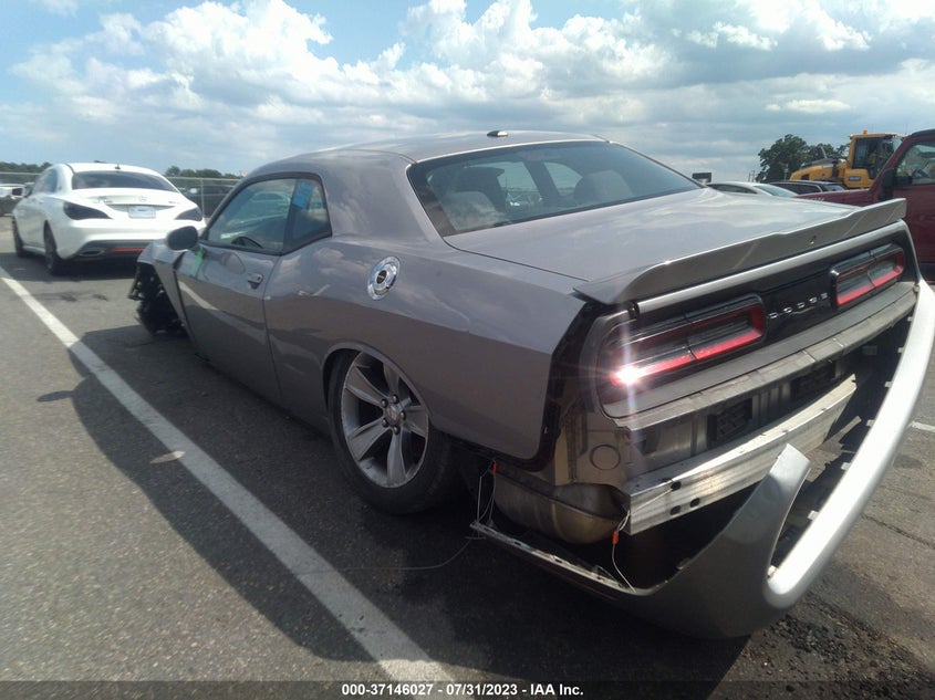 VIN 2C3CDZAG7JH121787 2018 DODGE CHALLENGER SXT