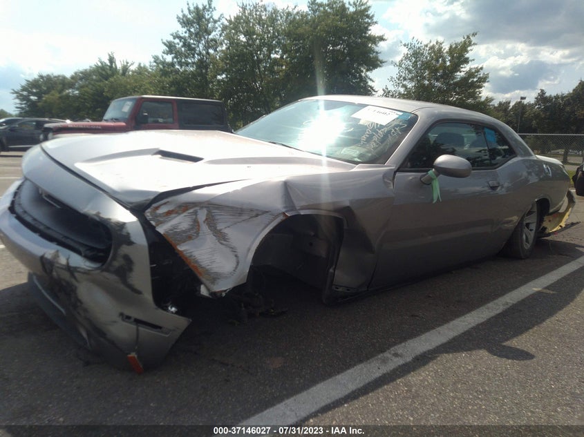 VIN 2C3CDZAG7JH121787 2018 DODGE CHALLENGER SXT